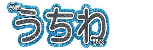 うちわ　30x90　文字・枠グリッター　装飾あり